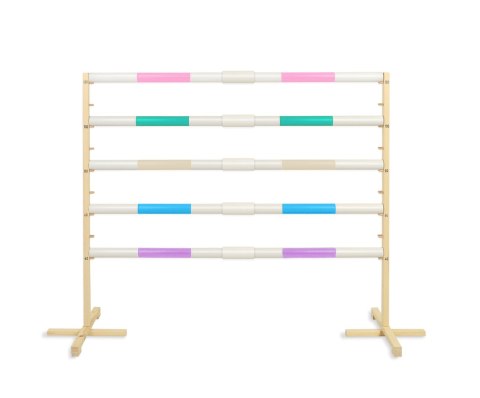 Przeszkoda Skokowa Do Hobby Horse 160Cm, H-120 Cm, Belka Jasnoniebieska