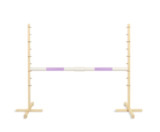 Przeszkoda Skokowa Do Hobby Horse 160Cm, H-120 Cm, Belka Jasny Fiolet