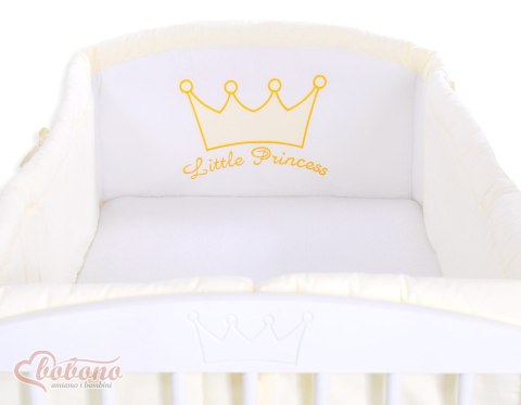 Ochraniacz uniwersalny XXL- Little Prince/Princess kremowa