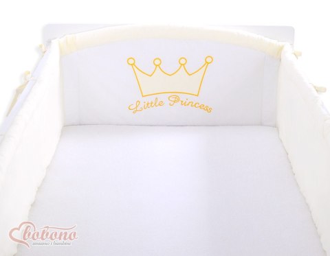 Ochraniacz uniwersalny XXL- Little Prince/Princess kremowa