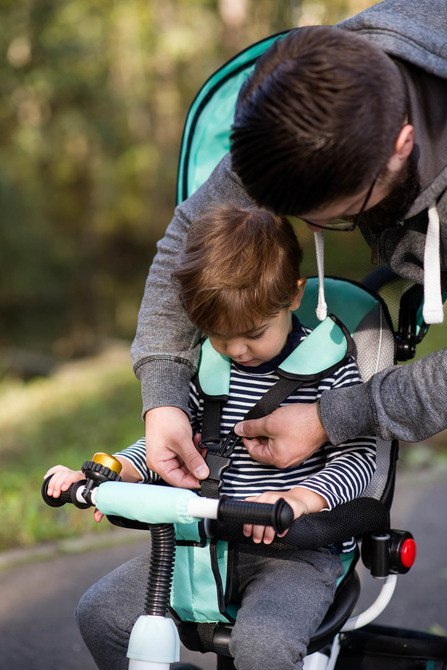 Rowerek 3-Kołowy Wroom Red