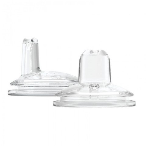 Wr200 Ustnik Silikon Niekapek Do Butelki Szeroka Szyjka 2-Pak Options Plus