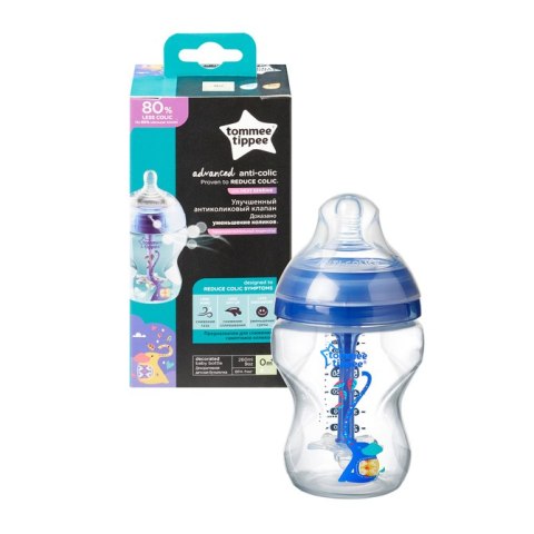 Butelka 260 Ml. A/Kol Boy Advanced Tommee Tippee