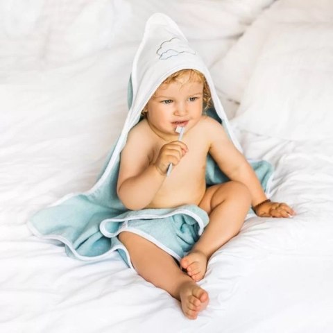 550/02 SZCZOTKI DO ZĘBÓW NIEBIESKA DLA DZIECI I NIEMOWLĄT BabyOno