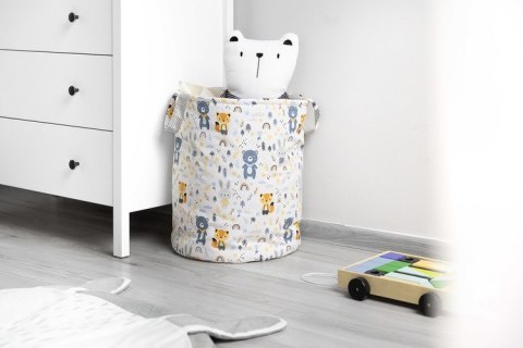 KOSZ NA ZABAWKI PRZYJACIELE Z LASU SZARY