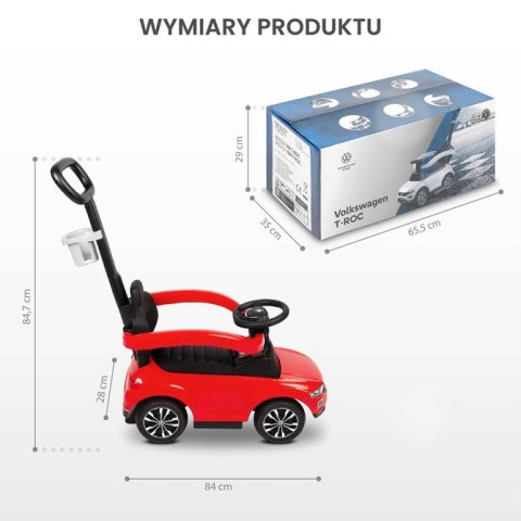 Jeździk Vw T-Roc Red