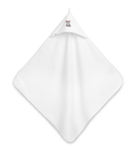 OKRYCIE KĄPIELOWE FROTTE 100X100 WILK BIAŁY