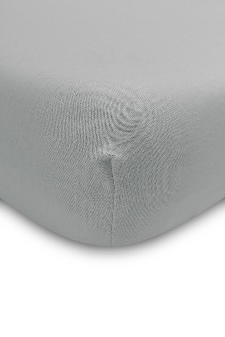 Prześcieradło Jersey Deluxe Szary 120X60