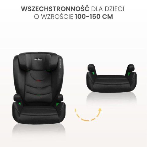 FOTELIK NIMBUS I-SIZE 4-12 BLACK (100-150cm)