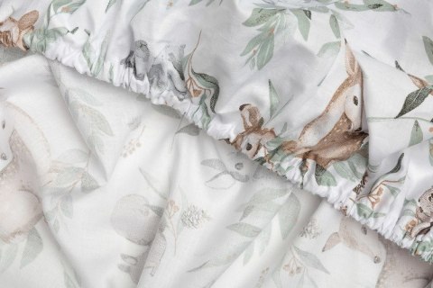 Prześcieradło Drukowane Sarenki 60X120Cm