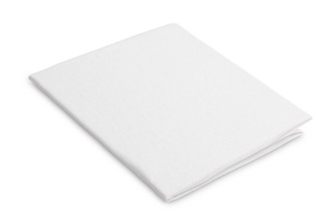 PRZEŚCIERADŁO NIEPRZEMAKALNE DO WÓZKA JERSEY BIAŁE 35X75