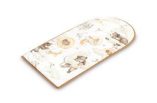 GNIAZDO/KOKON VELVET SEN BEŻOWY 80x45 + PODUSZKA