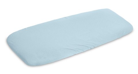 Prześcieradło Kołyska Bambus Niebieski 40X90