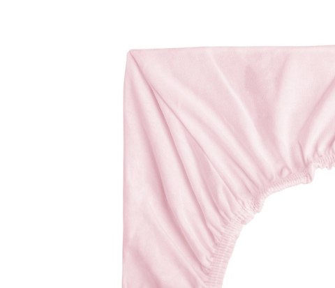 Prześcieradło Kołyska Bambus Różowy 40X90