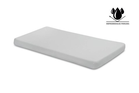 Prześcieradło Nieprzemakalne Jersey Szary 120X60