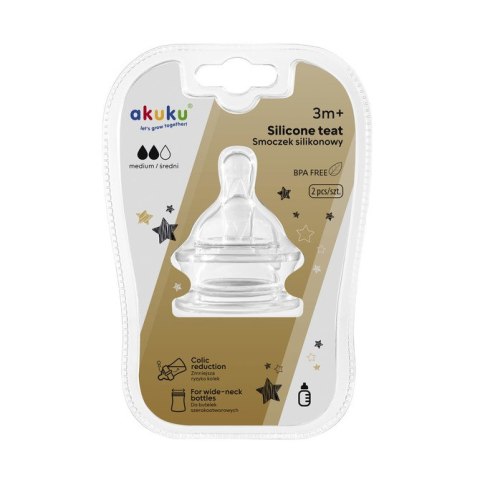 A0120 SMOCZEK DO BUTELKI SZEROKOOTWOROWEJ 3M+