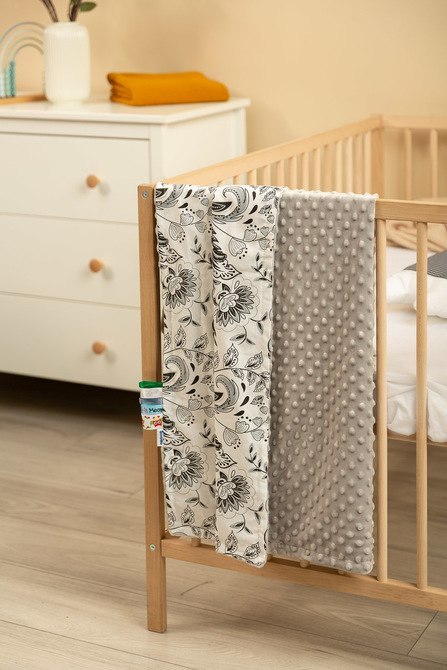 KOC MINKY SZARY FOLK 75 X 100