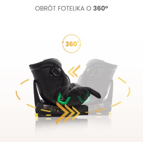 FOTELIK TUROX I-SIZE GRAPHITE (40-150)