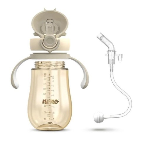 Bidon Mio2 Ze Słomką Kremowy Bab-Bt005