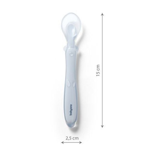 Łyżeczka Silikonowa Elastyczna Niebieska