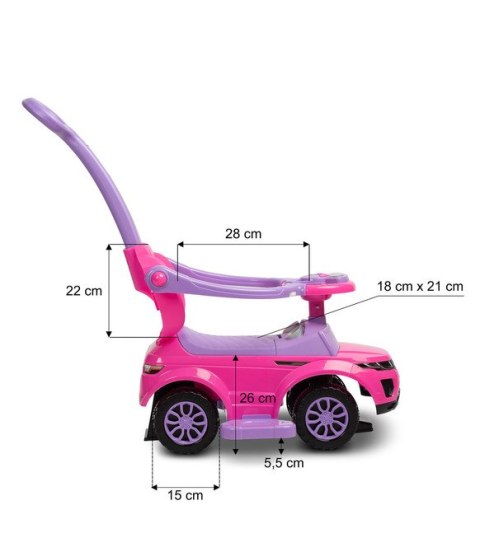 Jeździk Sport Car Pink