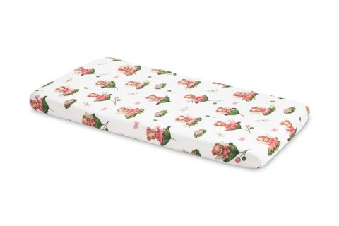 Prześcieradło Drukowane Miś W Kwiatach 60 X 120 Cm