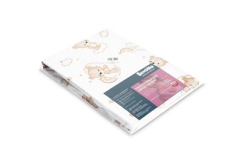 Prześcieradło Drukowane Tęczowy Miś 60 X 120 Cm