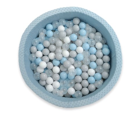 Plastikowe piłeczki do suchego basenu 50szt. - białe
