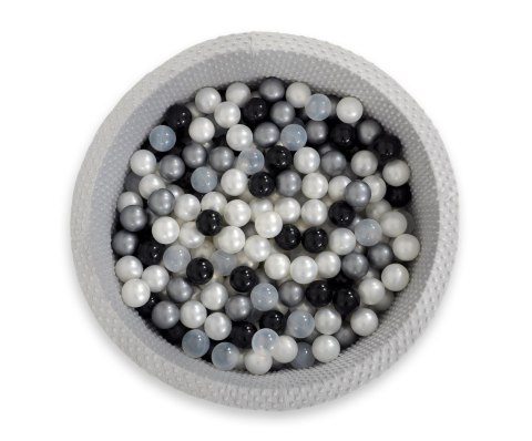 Plastikowe piłeczki do suchego basenu 50szt. - czarne