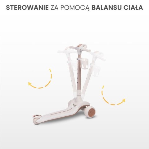 HULAJNOGA 3-KOŁOWA SATURA WHITE