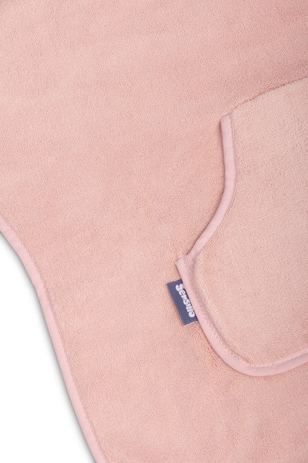 PONCZO KĄPIELOWE CORAL PINK