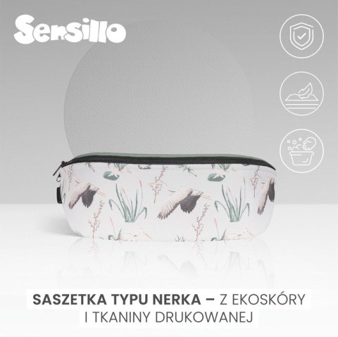 NERKA EKOSKÓRA SZARY JESIENNY LAS