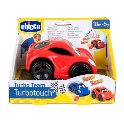 177691 SAMOCHÓD TURBO TOUCH CZERWONY
