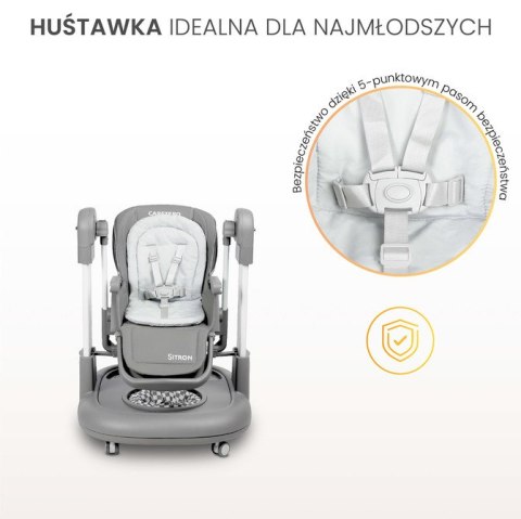 KRZESEŁKO DO KARMIENIA SITRON GREY