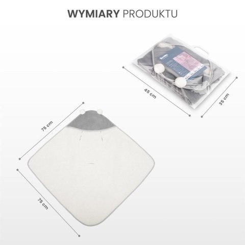OTULACZ DO FOTELIKA PLUSZ BARANEK 75X75 BEŻOWY