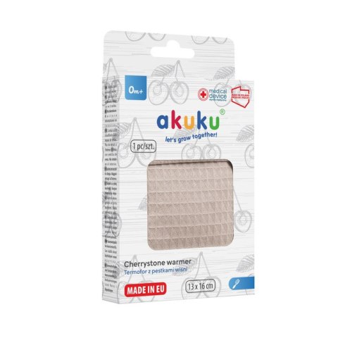 Termofor Pestki Wiśni 13 X 16 Cm Beż