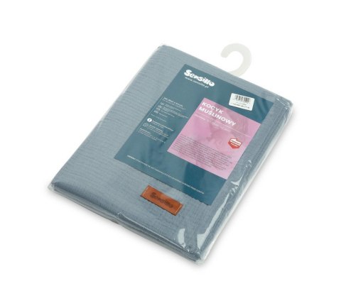 Koc Muślinowy Jeans 75X100