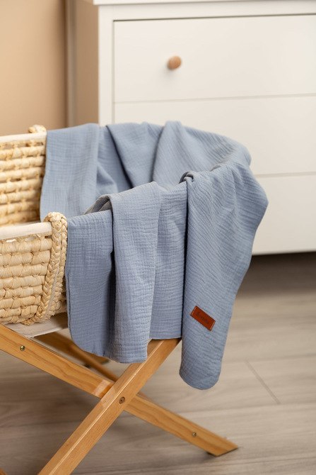 Koc Muślinowy Jeans 75X100