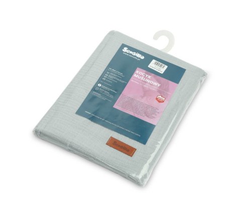 Koc Muślinowy Silver 75X100