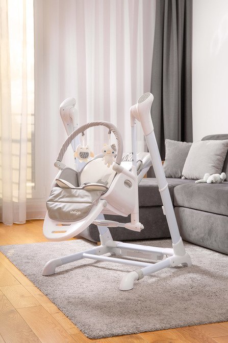 Krzesełko + Huśtawka Indigo Beige