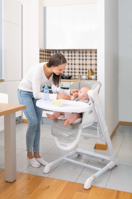 Krzesełko + Huśtawka Indigo Beige