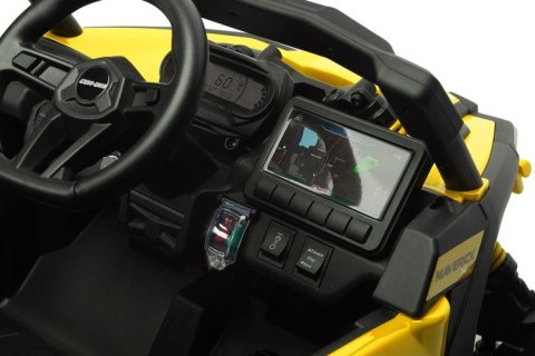 POJAZD AKUMULATOROWY MAVERICK YELLOW