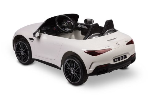 Pojazd Na Akumulator Mercedes Sl63 White