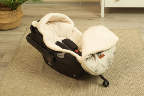 Śpiworek Do Fotelika I Wózka Głębokiego Oliwka Vintage