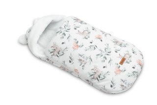 Śpiworek Do Fotelika I Wózka Głębokiego Sarenki Biały