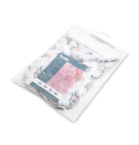 Śpiworek Do Fotelika I Wózka Głębokiego Sarenki Biały