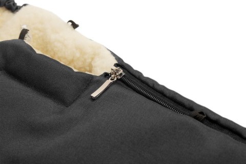 Śpiworek Wełna - Black Do Wózka (95X40)