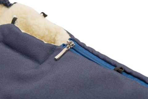 Śpiworek Wełna - Navy Do Wózka (95X40)