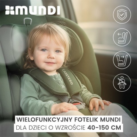 Fotelik Mundi I-Size Black (40-150)