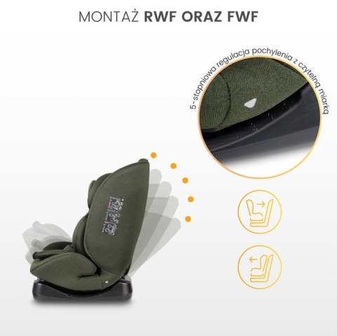 Fotelik Mundi I-Size Black (40-150)